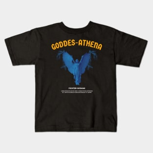 goddes athena Kids T-Shirt